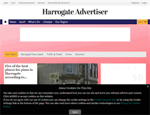 Tablet Screenshot of harrogateadvertiser.co.uk